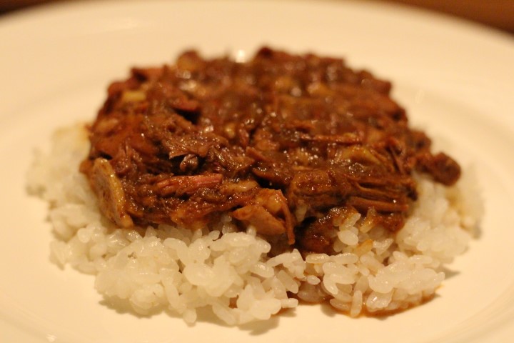Lamb Curry with Steamed Rice